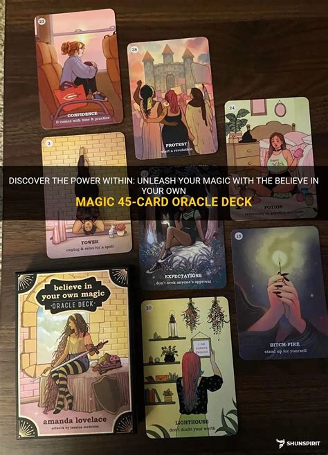 Believe in your own magic oracle deck